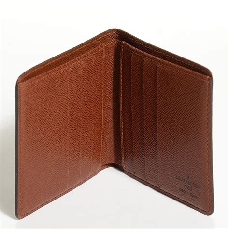 Louis Vuitton Monogram Mens Billfold Wallet 6 Credit Card Slots 102801
