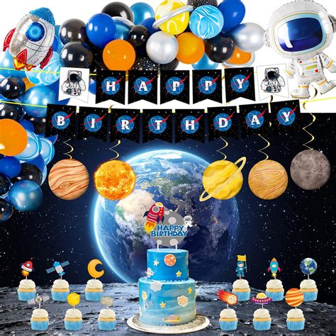 Paper And Party Supplies Party Supplies Space Party Theme Outer Space