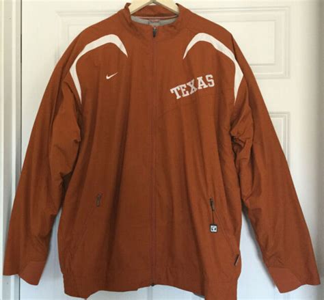 Mens Nike Texas Longhorns Lightweight Polyester Jacket Xl Ebay