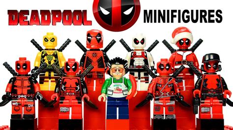 Awesome Lego Deadpool™ Minifigure Marvel Super Heroes Collection Youtube