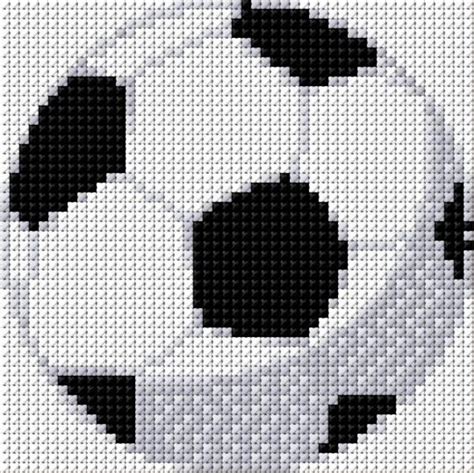 Aida generic white sewing count: Soccer Ball|14|46|x-stitch|10 Free Patterns Online