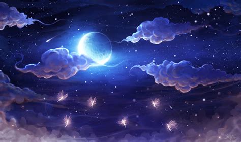 Magical Night Sky Wallpapers Top Free Magical Night Sky Backgrounds