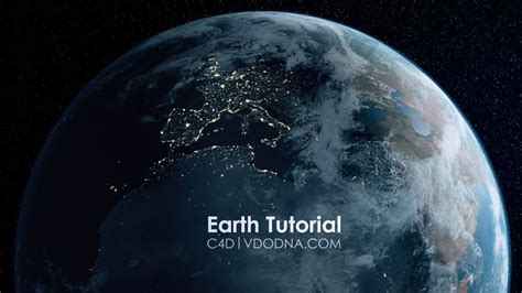 Photo Realistic Earth In 10 Min Cinema 4d Tutorial Youtube