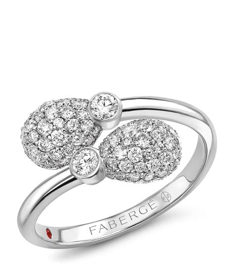 White Gold And Diamond Emotion Ring