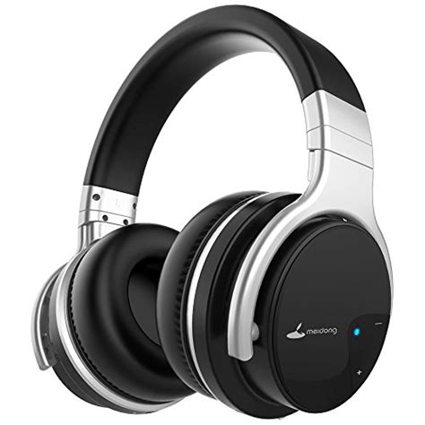 Meidong E7b Active Noise Cancelling Headphones Wireless Bluetooth