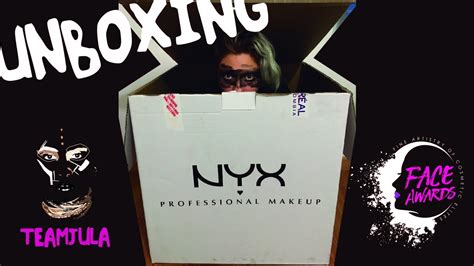 Unboxing Nyx Face Awards Colombia 2017 Top 30 Jula Youtube