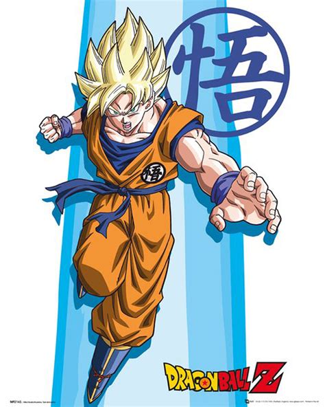 Hoodies, shirts, jackets, accessories & more. Dragon Ball - Z - SS Goku - Mini-Poster - 40x50