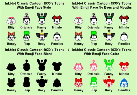 Inkblot 1930s Toon With Emoji Face All By Crowsar On Deviantart