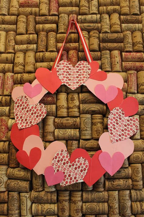 Keeping Up With The Kiddos Dollar Crafts Valentines Heart Wreath