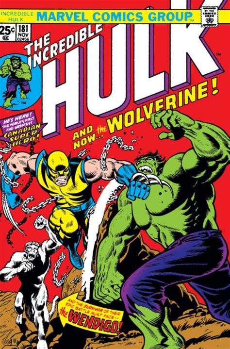 Incredible Hulk 181 Wolverine 1974 Planeta Marvel