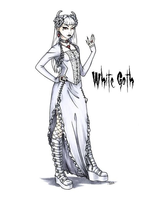 Goth Stereotype 20 White Goth By Hellgaprotiv On Deviantart White Goth Goth Subculture