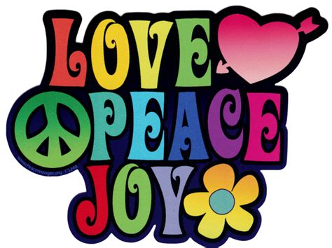 Hippie Bumper Stickers and Decals | Peace Resource Project png image