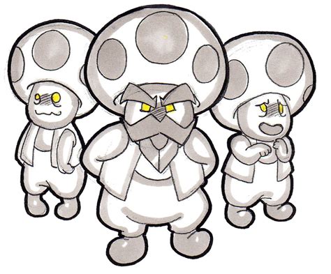 Super Mario Rpg Suspicious Toads By Nico Neko On Deviantart