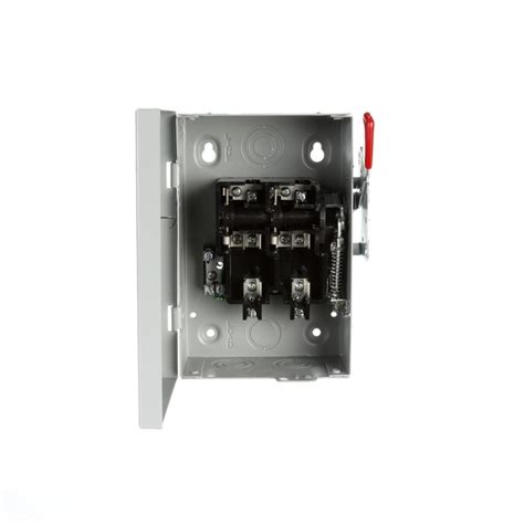 The control mode of this low voltage disconnect module: Siemens 30-Amp 2-Pole Fusible General-Duty Safety Switch ...