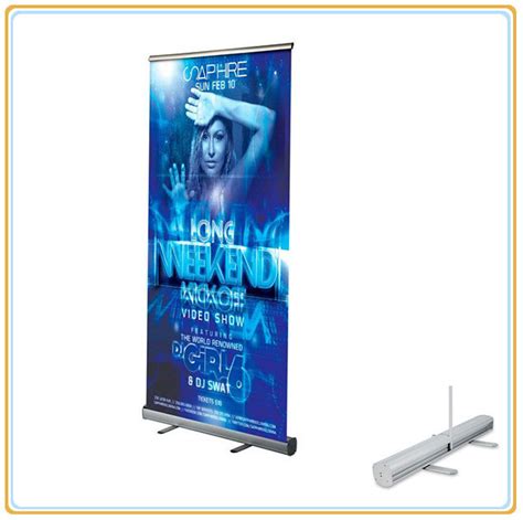 Promotional Aluminum High Quality Roll Up Banner Stands China Banner