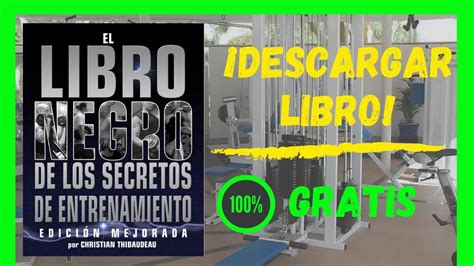 Un día, el joven observa que un hombre vestido de negro se acerca de forma sospechosa al farmacéutico de la esquina, de quien ¿quién es el misterioso hombre de negro? Descargar gratis "EL LIBRO NEGRO DE LOS SECRETOS DE ENTRENAMIENTO" PDF - YouTube