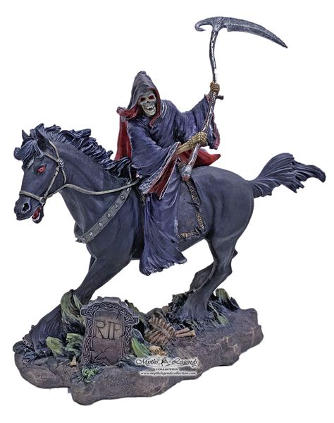 Grim Reaper On Horse Myths And Legends Collection