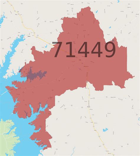 Zip Code 71449 - AtlasBig.com