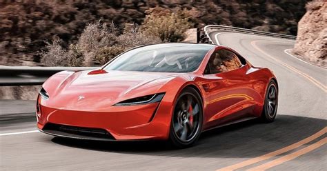 Watch Tesla Roadster With Rocket Thrusters Rips The Pavement