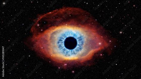 Eye Of God In Nebula Helix Pictures Was Based On Photo From Official