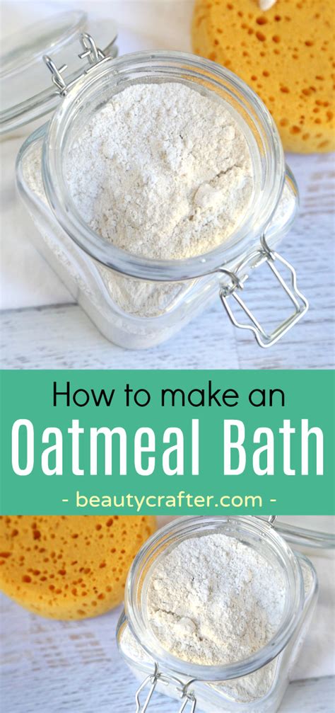 How To Make An Oatmeal Bath Soak Benefits Of Oatmeal Baths