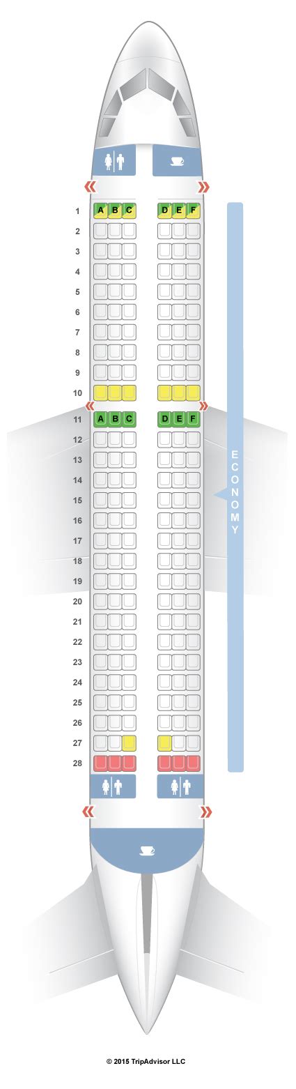 Seatguru Seat Map Air India Airbus A320 320 Layout 1