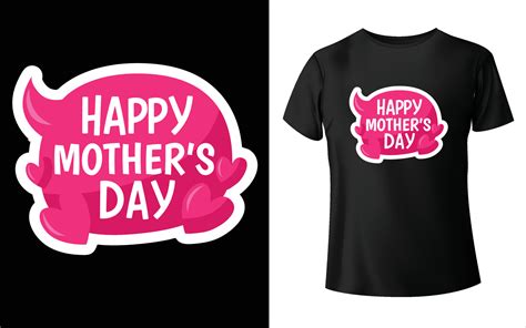 Happy Mothers Day T Shirt Design Mom Vector Vector Art Mom T Shirt Design 7017026 Vector Art
