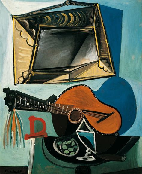 Pablo Picasso Stilleben Mit Gitarre Still Life With Guitar 1942