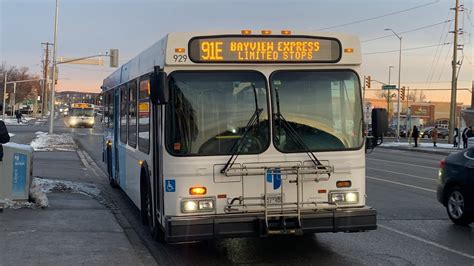 Yrt 929 On Route 91e Bayview Express Limited Stops To Finch Bus