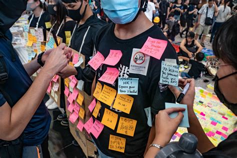 Artists Turn Hong Kongs Airport Into A Protest Art Studio As Anti