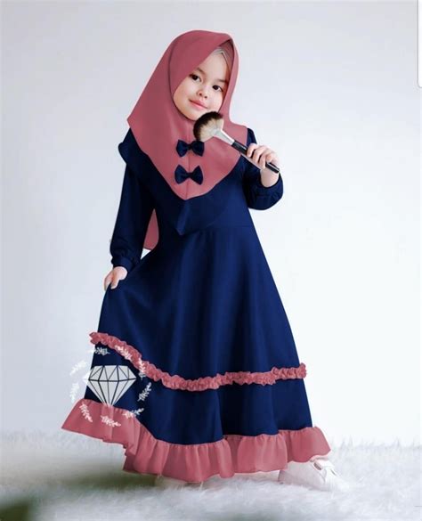 Baju Muslim Anak Anak Desain Gaun Pengantin Dan Kondangan
