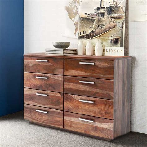 Beds, dressers, armoires and nightstands are the necessities that make up typical bedroom furniture sets, and while it certainly can be convenient. Hampshire Rustic Solid Wood Modern Bedroom Dresser With 8 ...