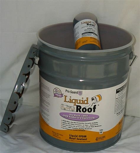 You have to apply this liquid roof rv coating on the area. Liquid Roof Liquid EPDM RV Roof Coating 4 Gallon F9991/4 | eBay