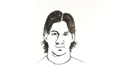 Lionel Messi Easy Drawing