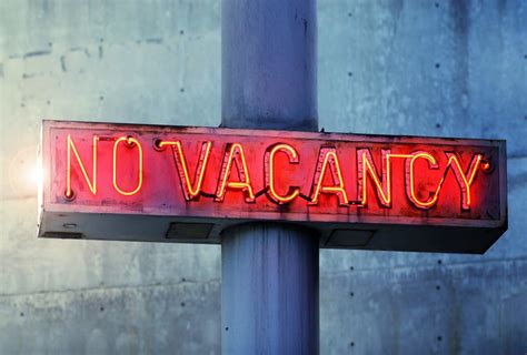 No Vacancy - Thought for Today