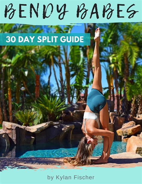 30 Day Split Guide — Yoga Ky Yoga Poses Easy Yoga Poses Workout Challenge