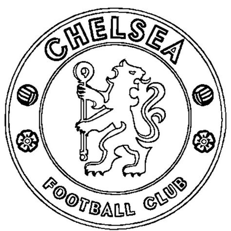 Chelsea  Coloriage football, Coloriage foot