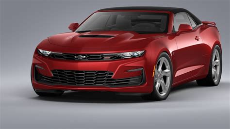 48610 2023 Chevrolet Camaro 1ss Radiant Red Tintcoat Convertible In