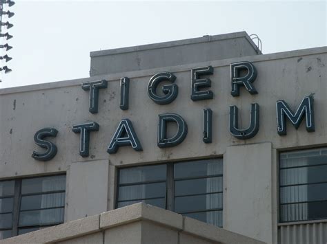 Tiger Stadium Detroit Michigan Tiger Stadium Stadium Tiger