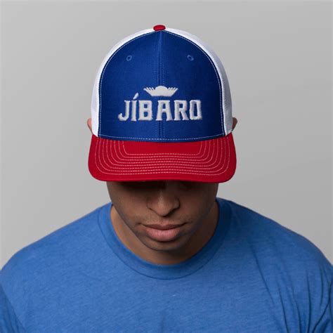 Jíbaro Honor Hat Bluewhitered Jibaro