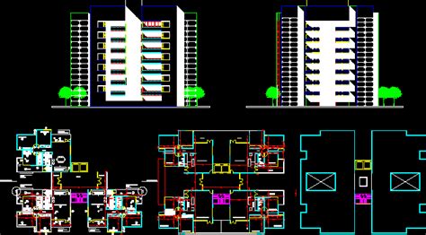 housings building dwg section  autocad designs cad