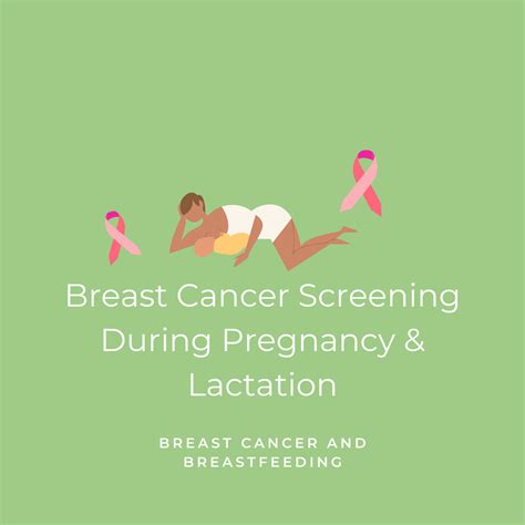breast cancer screening during pregnancy and lactation physician guide to breastfeeding