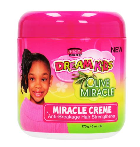 African Pride Dream Kids Olive Miracle Miracle Creme 170g 6oz