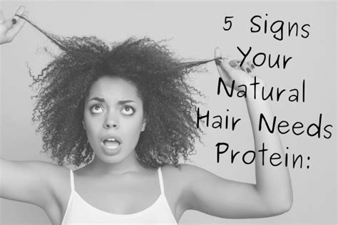 Signs Your Natural Hair Needs Protein Natural Hair Styles Hair