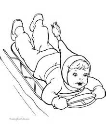 Winter Coloring Pages!