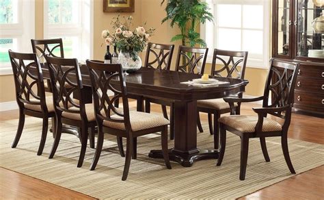 Smaller kitchens or apartment dining rooms are ideal for dinette sets that come with compact tables and two chairs. Perfect Formal Dining Room Sets for 8 - HomesFeed