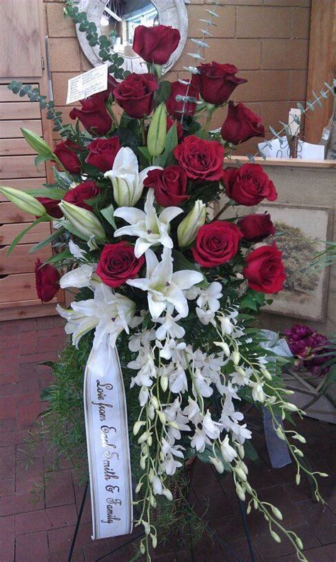 The higher a grave is located, the better it is considered to be. 588 best Funeral flowers images on Pinterest | Funeral ...