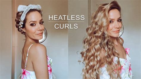 How To Make No Heat Curls In 4 Easy Steps How To Hair Girl