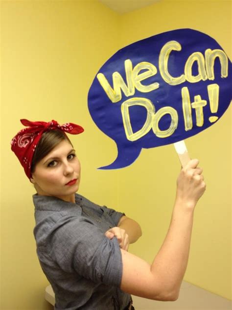 Here are some more photos and cute outtakes… for the head scarf, we found one here for $3, but you could totally find a piece of polka dot. 35 Best Rosie the Riveter Costume Diy - Home Inspiration ...