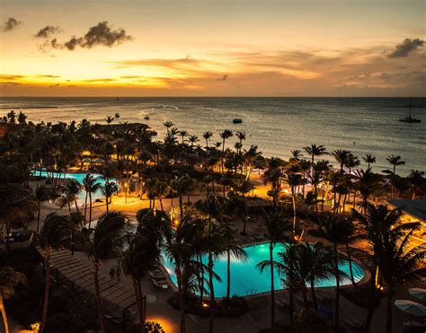 Hilton Aruba Sunset Caribbean Resort Resort Clearwater Beach Resorts